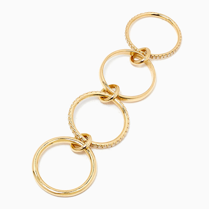 Symphony Stacks Ring - Four Layers