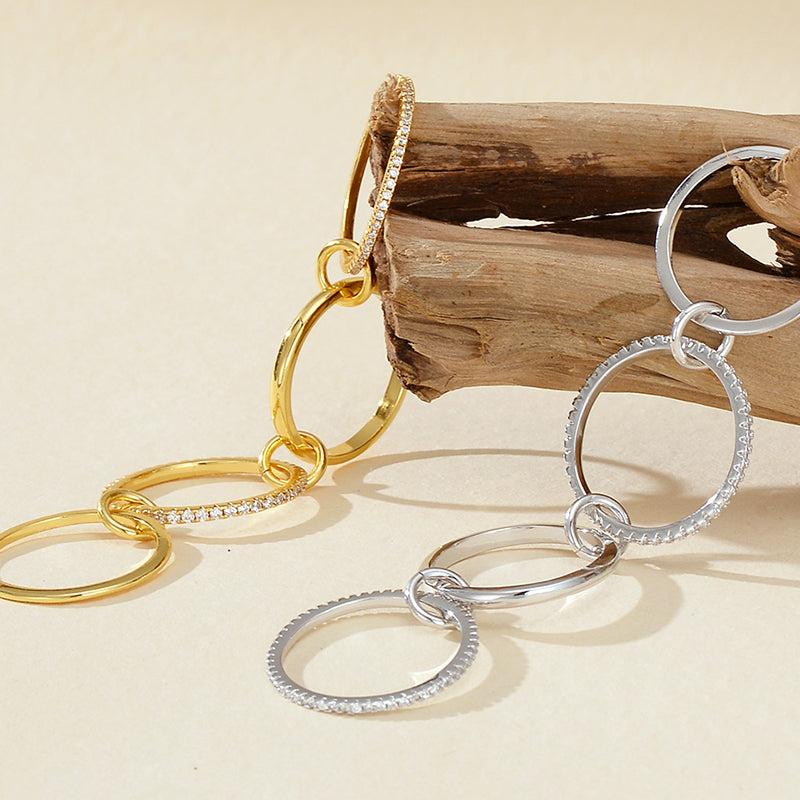Symphony Stacks Ring - Four Layers
