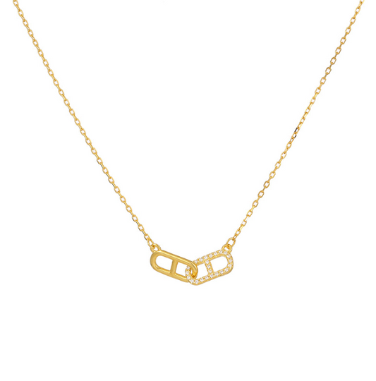 Ethereal Elegance Collection - Interlink Elegance Necklace