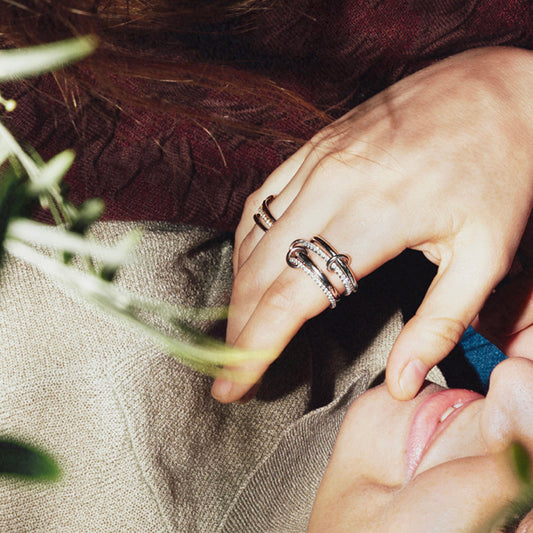 Symphony Stacks Ring - Four Layers