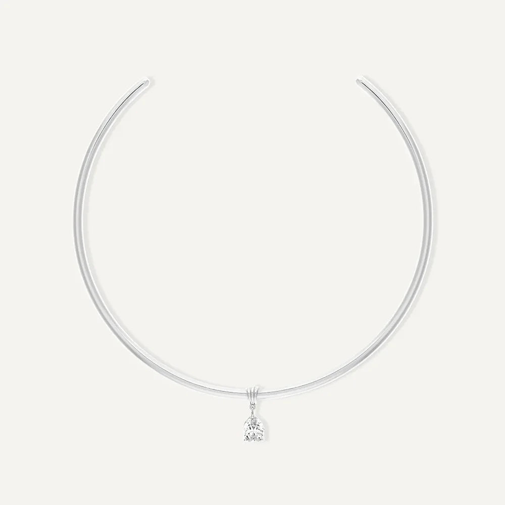 Orbiter Zircon Thick Choker