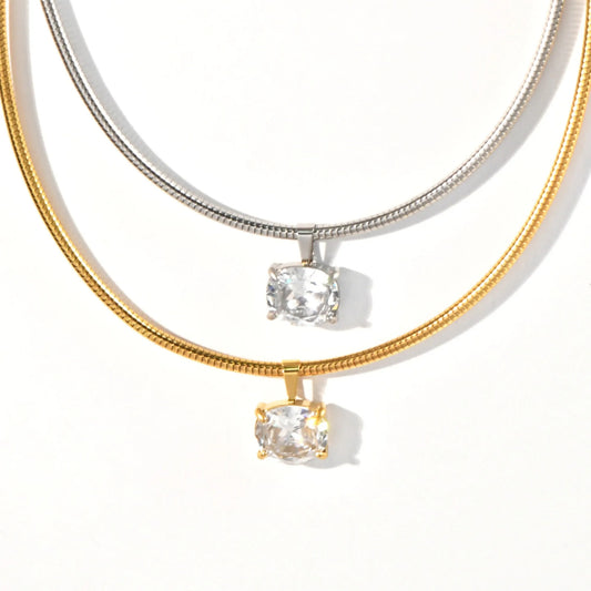 Orbiter Zircon Soft Choker