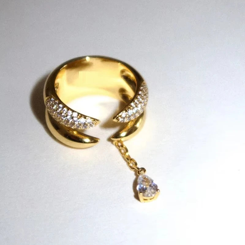 The Celestial Cascade Ring ( Adjustable )