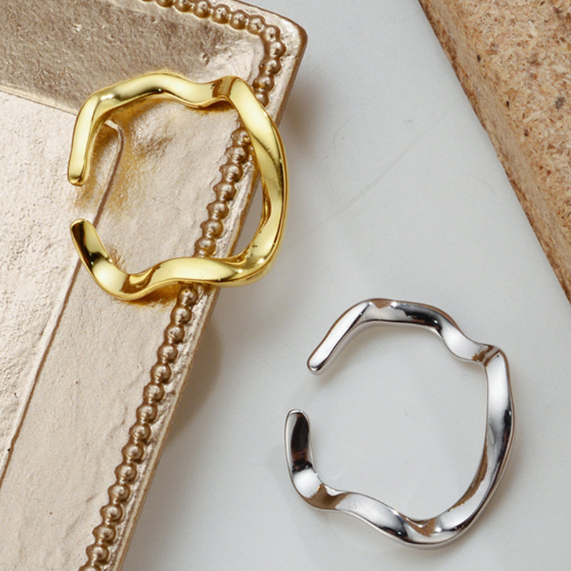 Serpentine Elegance Ring ( Adjustable )