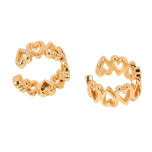 Glimmer Heart Ear Cuff Small (One Piece)