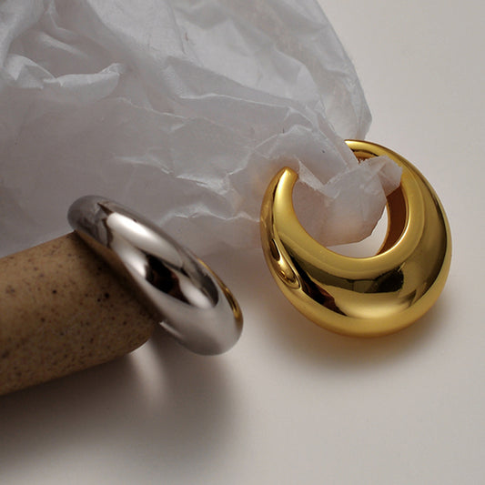 Korean Glossy Chunky Ear cuff (One Piece)