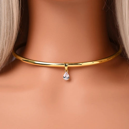 Orbiter Zircon Thick Choker