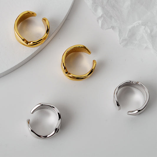 Geometric Shape Ear Cuff (One Piece)