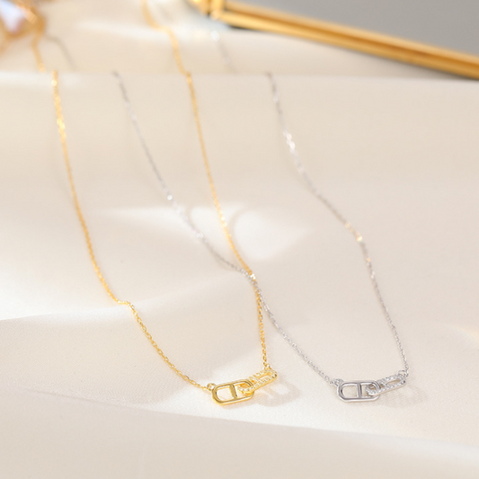 Ethereal Elegance Collection - Interlink Elegance Necklace