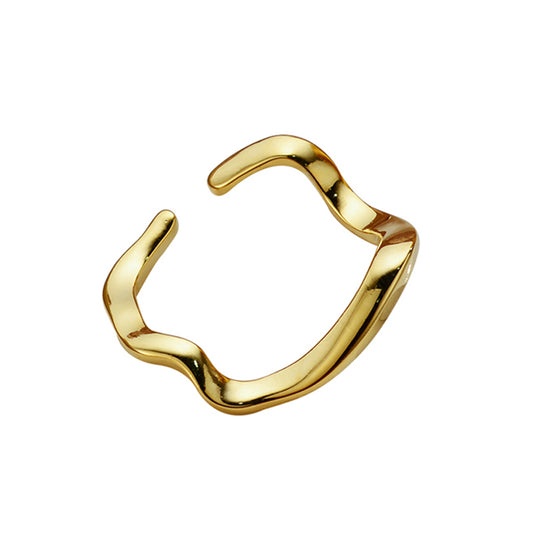 Serpentine Elegance Ring ( Adjustable )