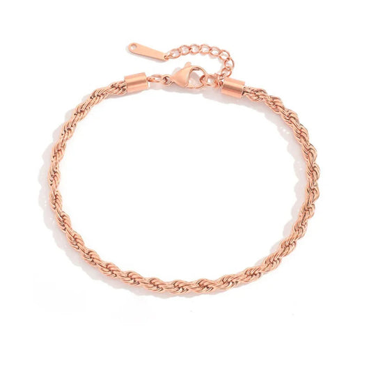 Chunky Twist Chain Anklet