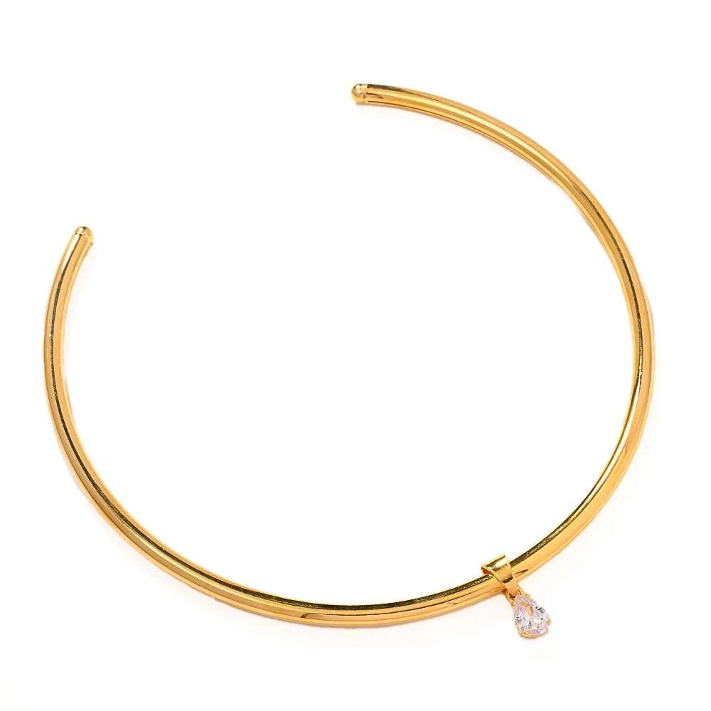 Orbiter Zircon Thick Choker
