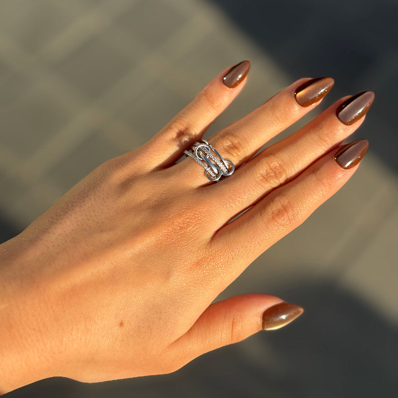 Symphony Stacks Ring - Four Layers