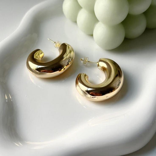 Radiant Hoop Earrings