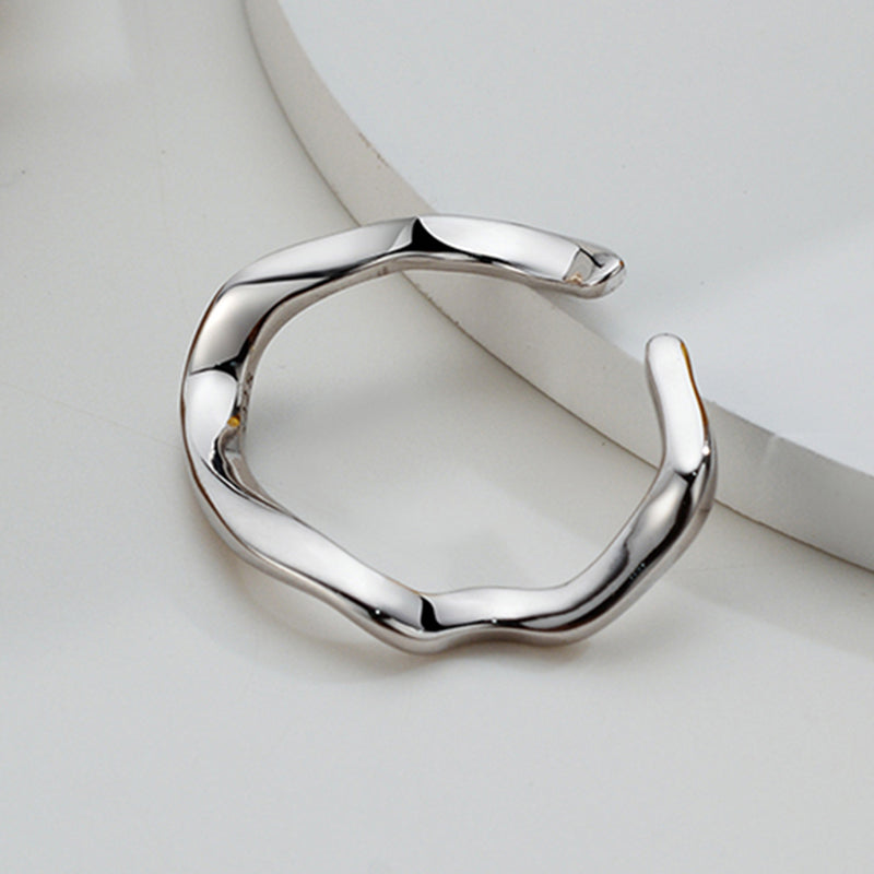 Serpentine Elegance Ring ( Adjustable )
