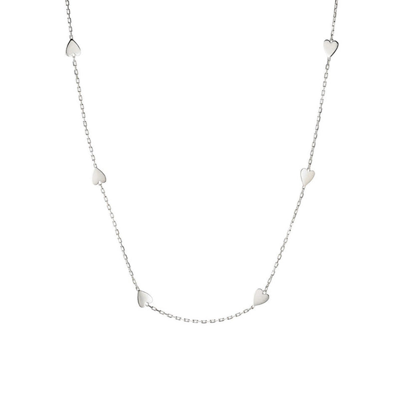 Scattered Hearts Necklace