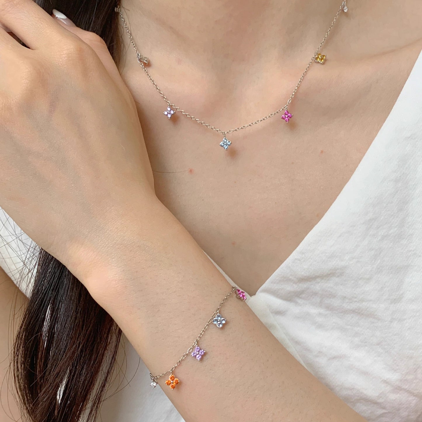 The Kaleidoscope Clover Necklace