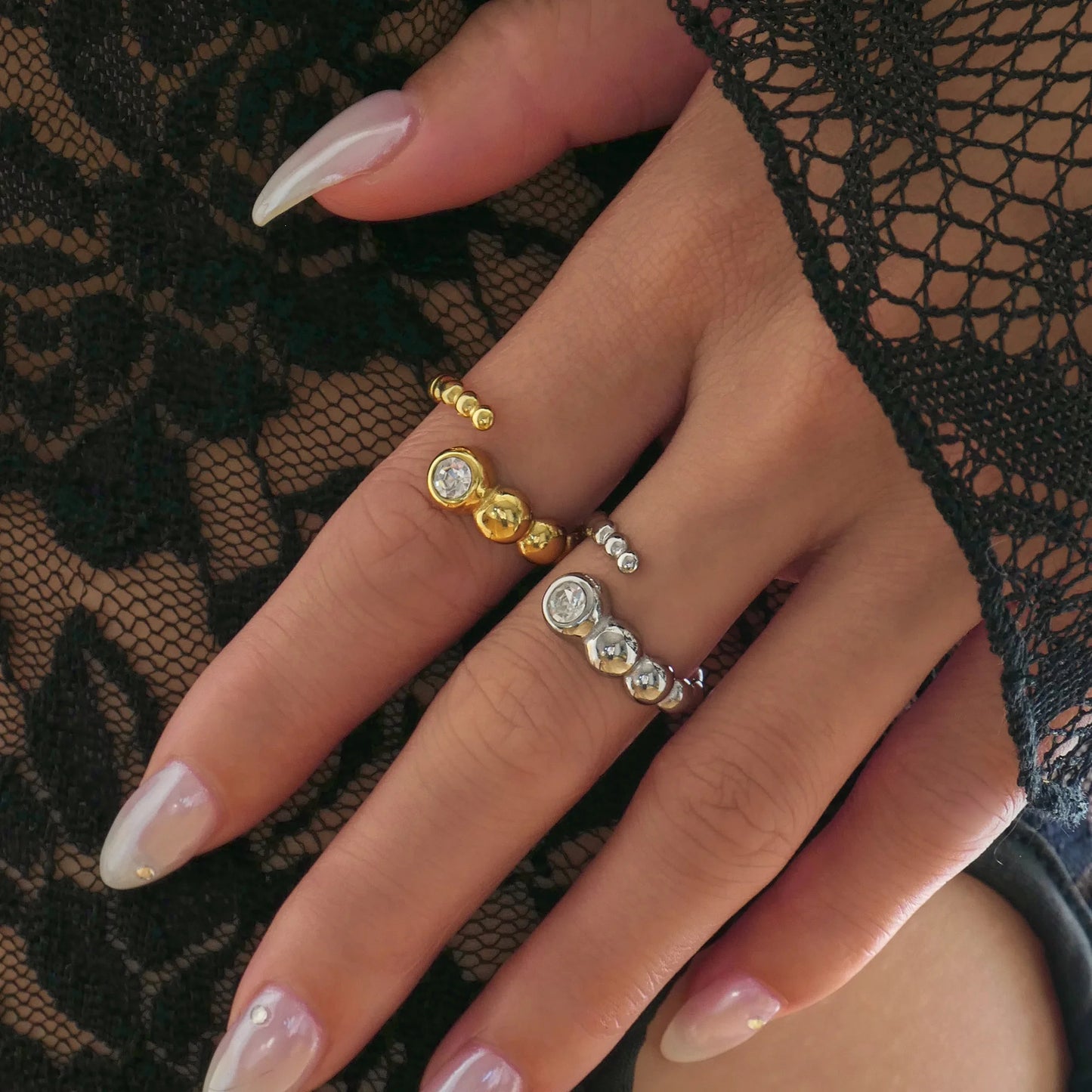 Gilded Venom Ring ( Adjustable )