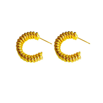 Gilded Gleam Earrings (Large)