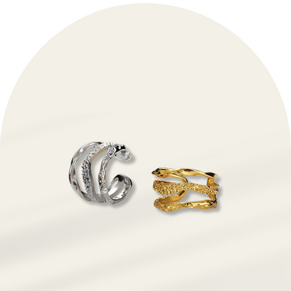 Irregular Texture Ear Cuff (One Piece)