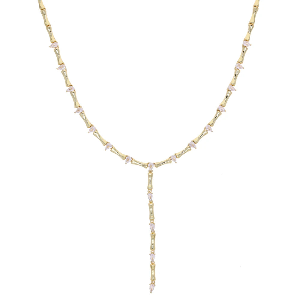 The Radiant Links Y Necklace