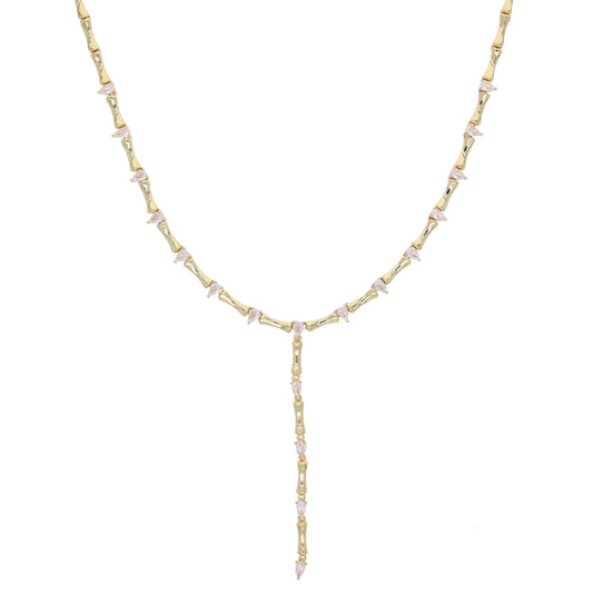 The Radiant Links Y Necklace