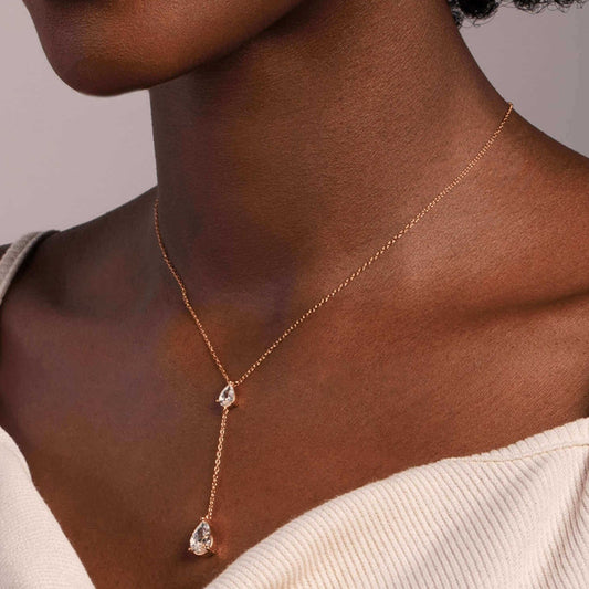 Celeste Drop Y Necklace