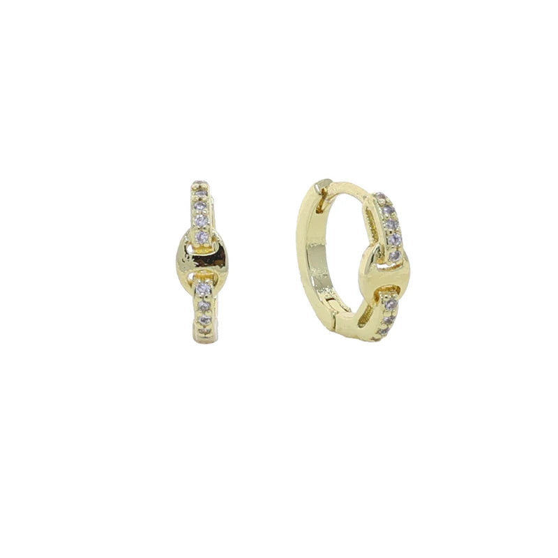 Ethereal Elegance Hoop Earrings (S/M)