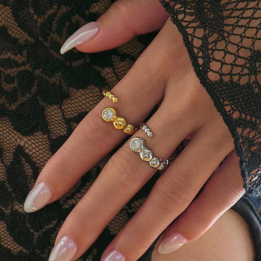 Gilded Venom Ring ( Adjustable )