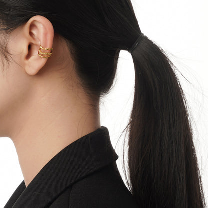 Irregular Texture Ear Cuff (One Piece)
