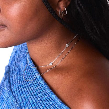 Scattered Hearts Necklace