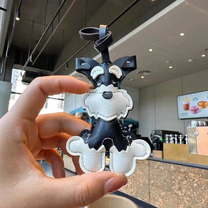 Leather Pup Bag Charms