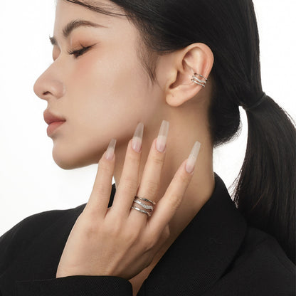 Irregular Texture Ear Cuff (One Piece)
