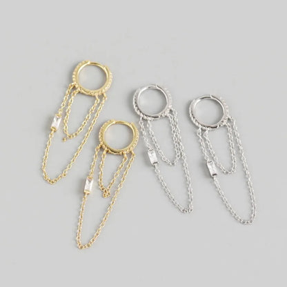 Sunstone Emerald Earrings