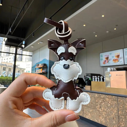 Leather Pup Bag Charms