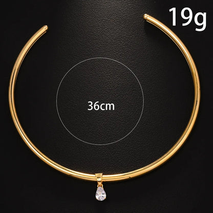Orbiter Zircon Thick Choker