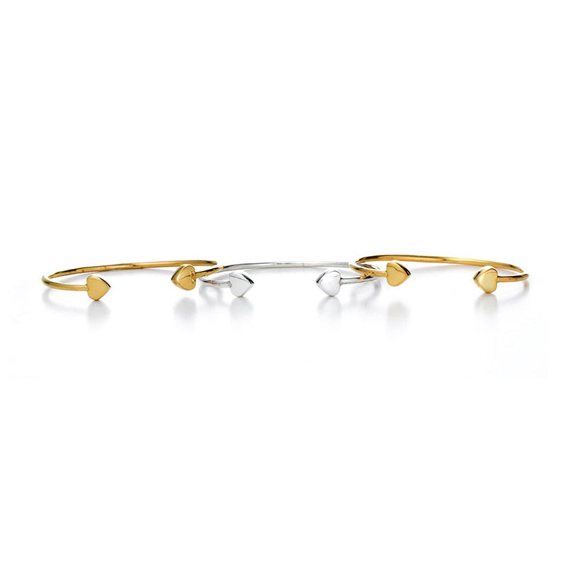 Glimmer Heart to Heart Bangle