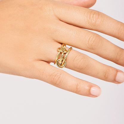 Symphony Stacks Ring - Three Layers