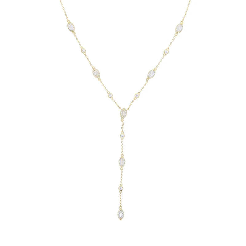 Classic Luster Choker OR Y Necklace