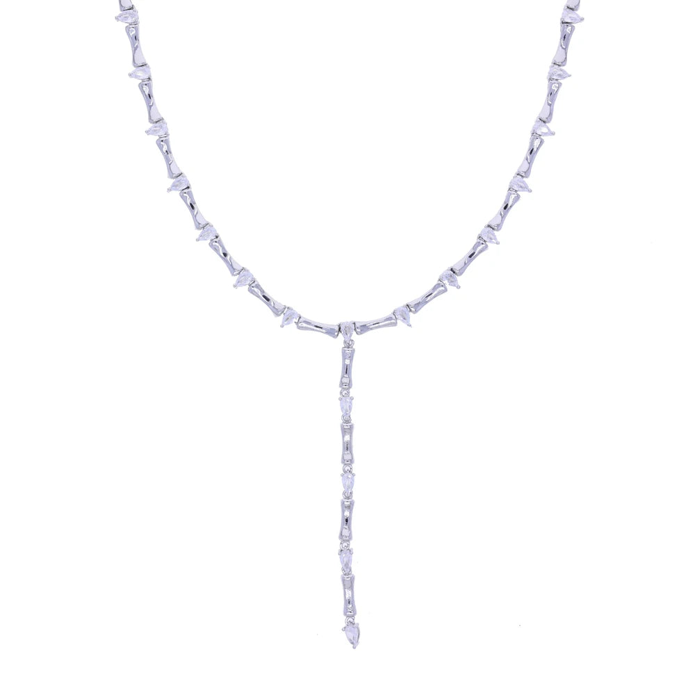 The Radiant Links Y Necklace