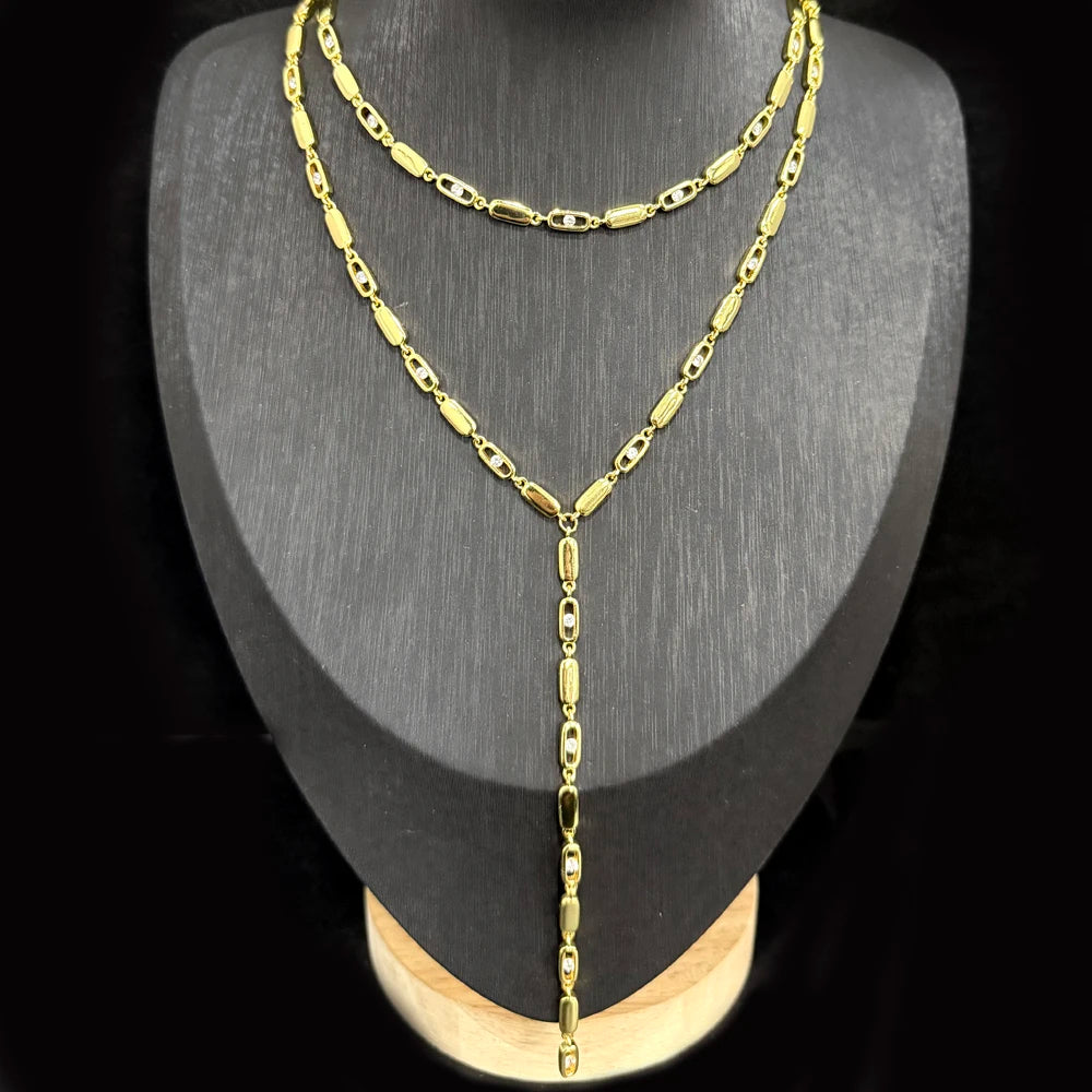 Zylana Choker OR Y Necklace