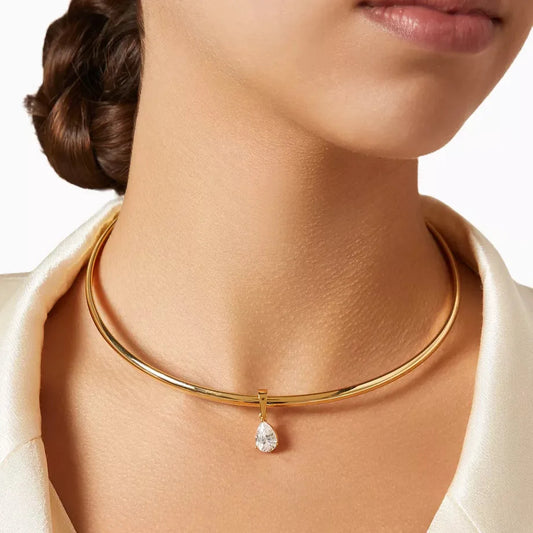Orbiter Zircon Thick Choker