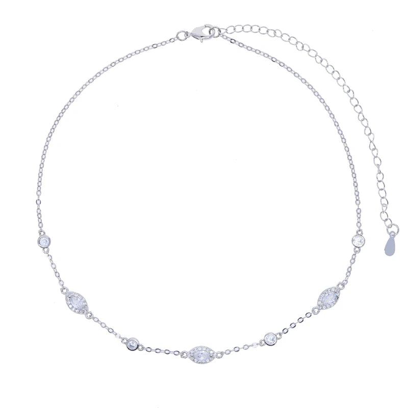 Classic Luster Choker OR Y Necklace