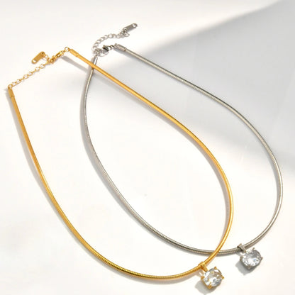 Orbiter Zircon Soft Choker