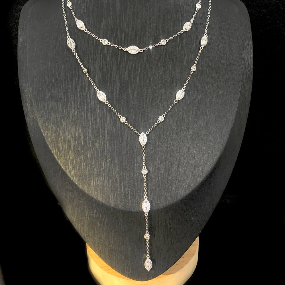 Classic Luster Choker OR Y Necklace