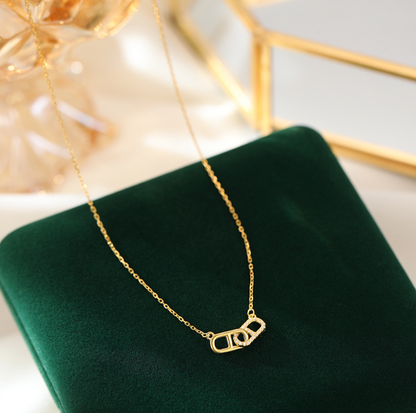 Ethereal Elegance Collection - Interlink Elegance Necklace