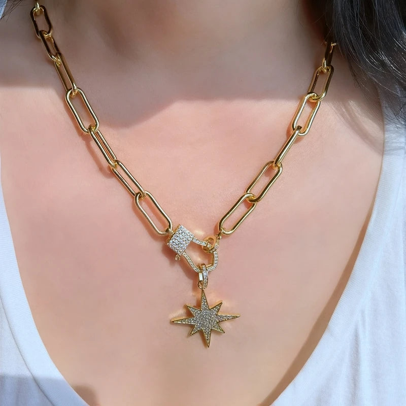 Luxury Moon / Star  Necklace