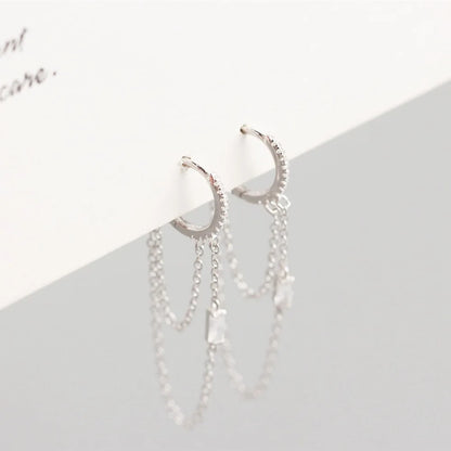 Sunstone Emerald Earrings