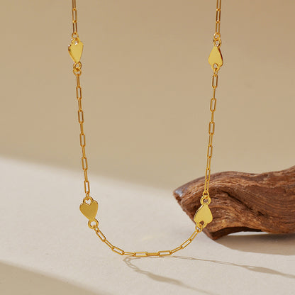 Scattered Hearts Necklace