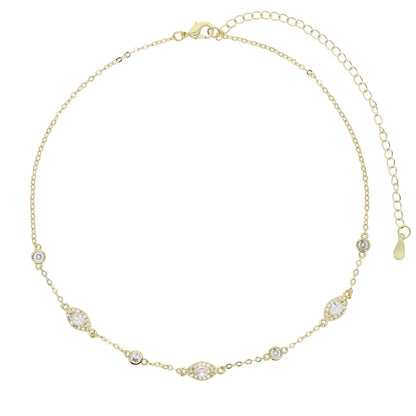 Classic Luster Choker OR Y Necklace